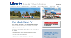 Desktop Screenshot of libertypetroleum.com