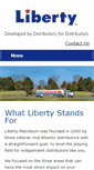 Mobile Screenshot of libertypetroleum.com